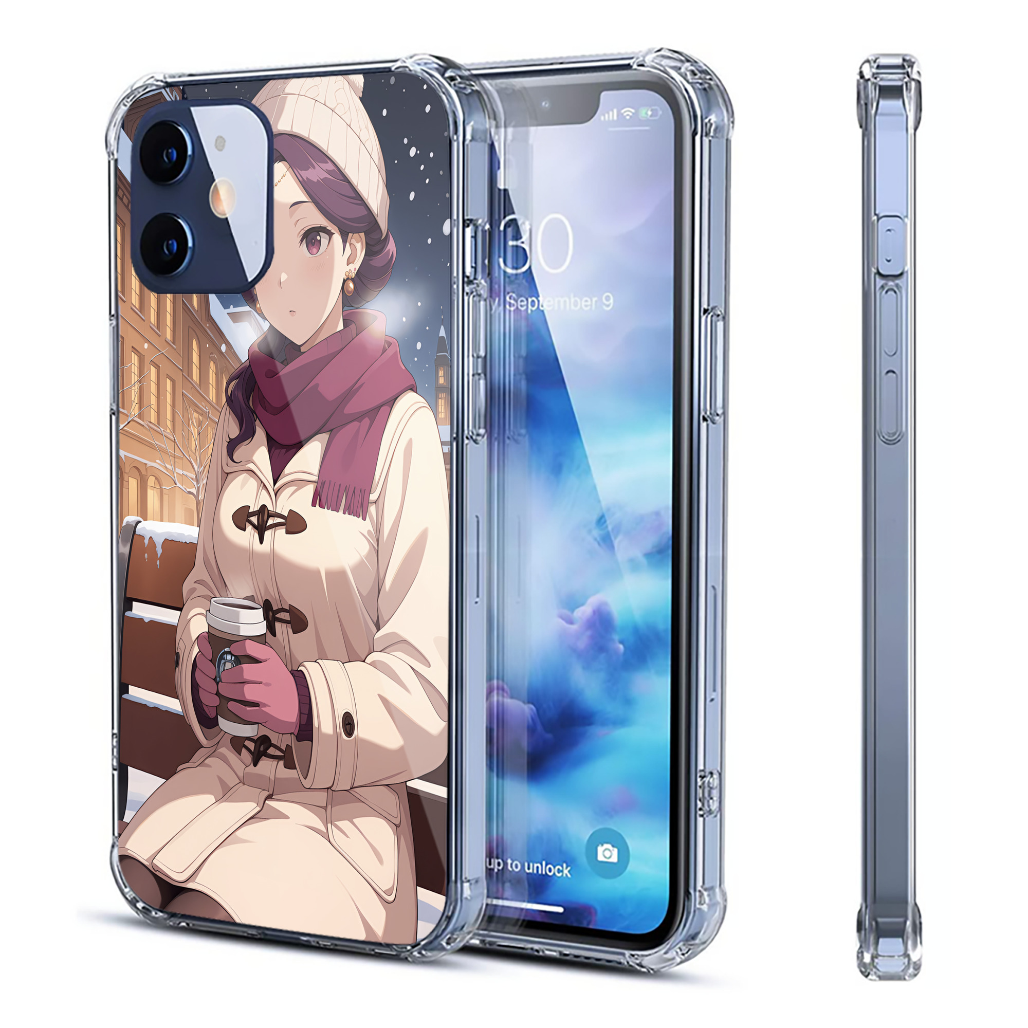 （画像用） 薬屋のひとりごと The Apothecary Diaries 【iPhone 12シリーズ対応】透明スマホケース（クリアソフトケース）